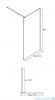 Besco Toca kabina walk-in 110x190cm przejrzyste TCB-110-190C